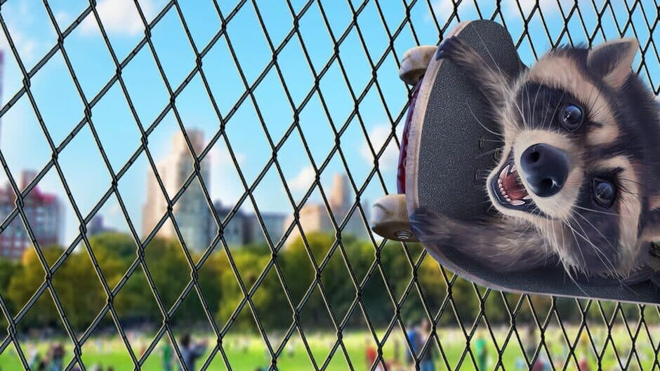 Wanted Raccoon artwork 1