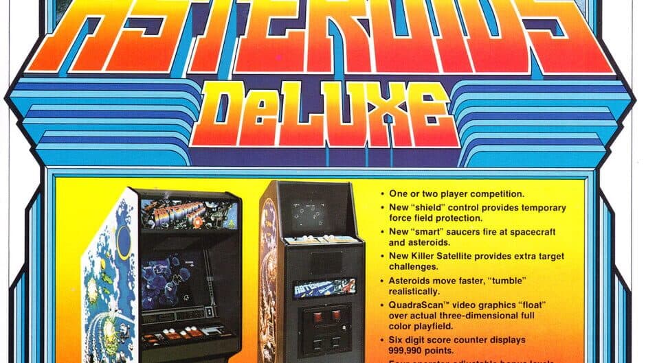 Asteroids Deluxe artwork 1