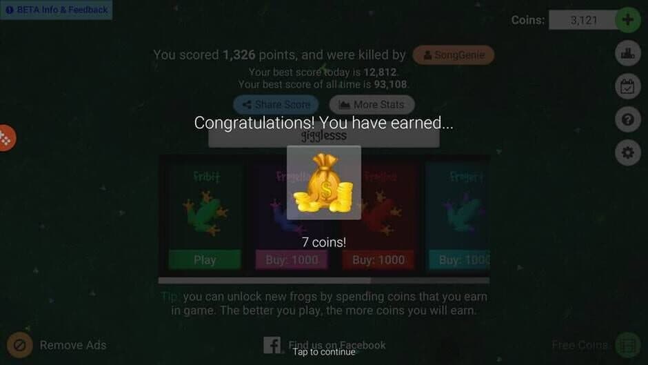 Frogar.io screenshot 2