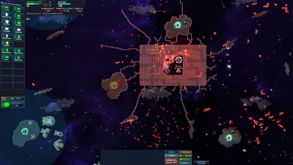 Particle Fleet: Emergence screenshot 2