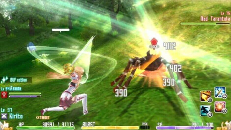Sword Art Online: Hollow Fragment screenshot 2