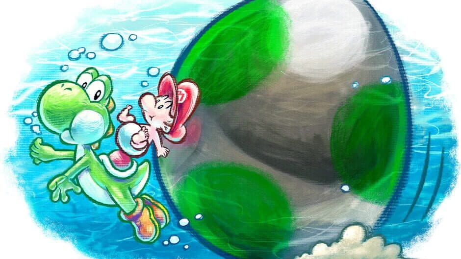 Yoshi's New Island artwork 1