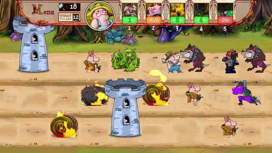Bacon Tales: Between Pigs and Wolves screenshot 1