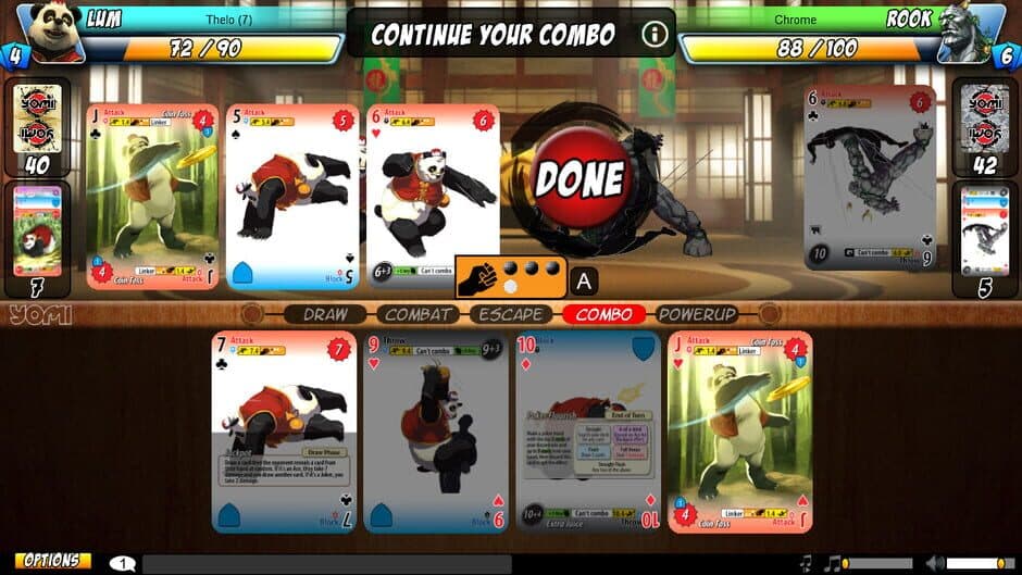 Yomi screenshot 1