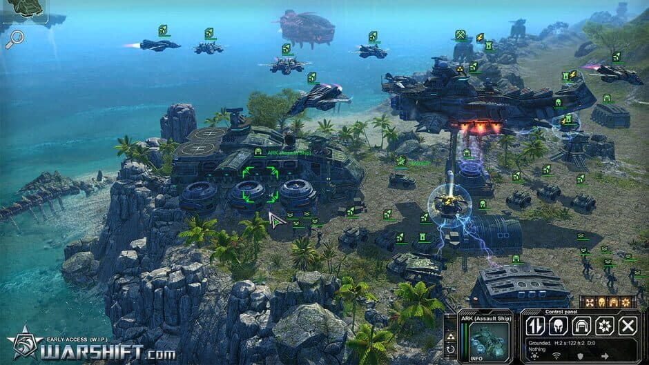 Warshift screenshot 1