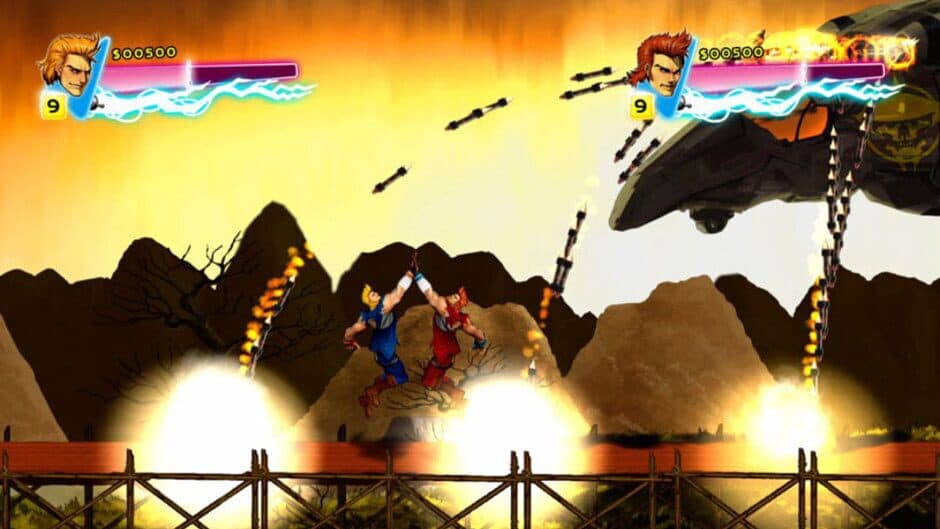 Double Dragon Neon screenshot 2