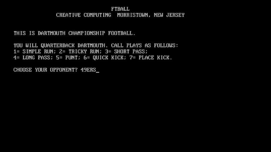 Dartmouth Championship Football screenshot 1
