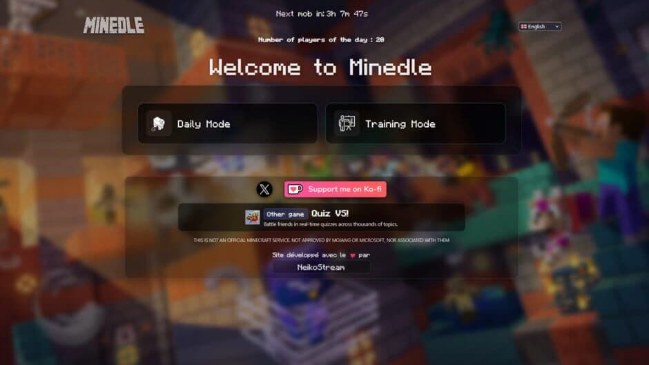 Minedle screenshot 1