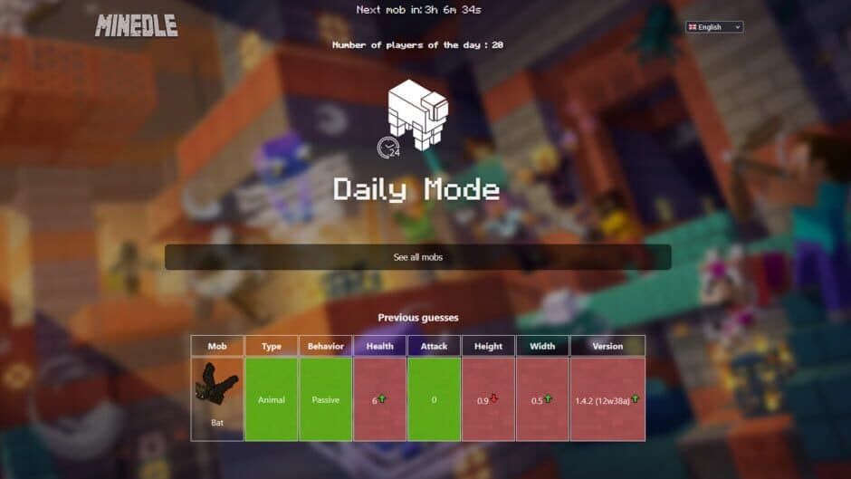 Minedle screenshot 3