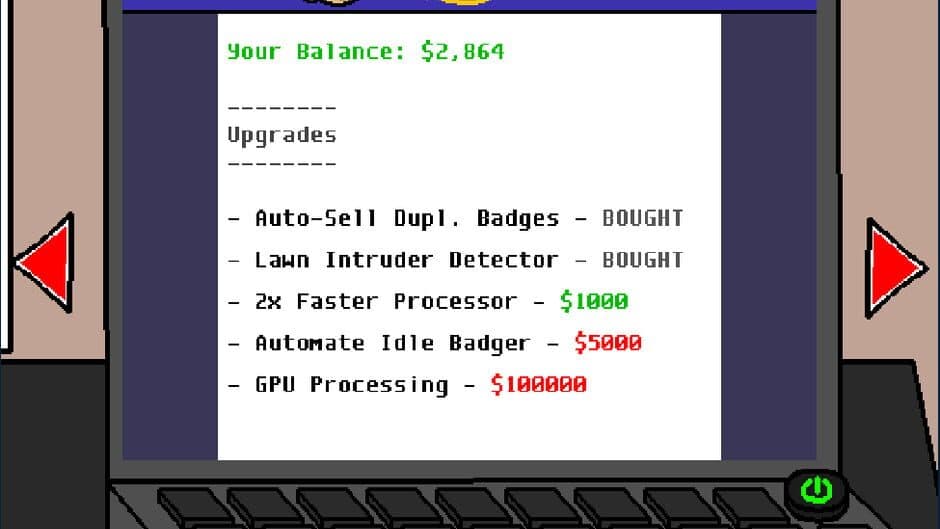 Idle Badger screenshot 2