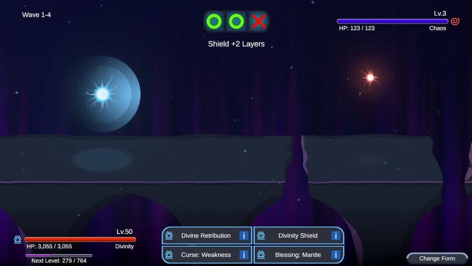 The Void: An Incremental Roguelite screenshot 1