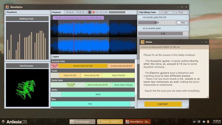 Imprinted screenshot 4