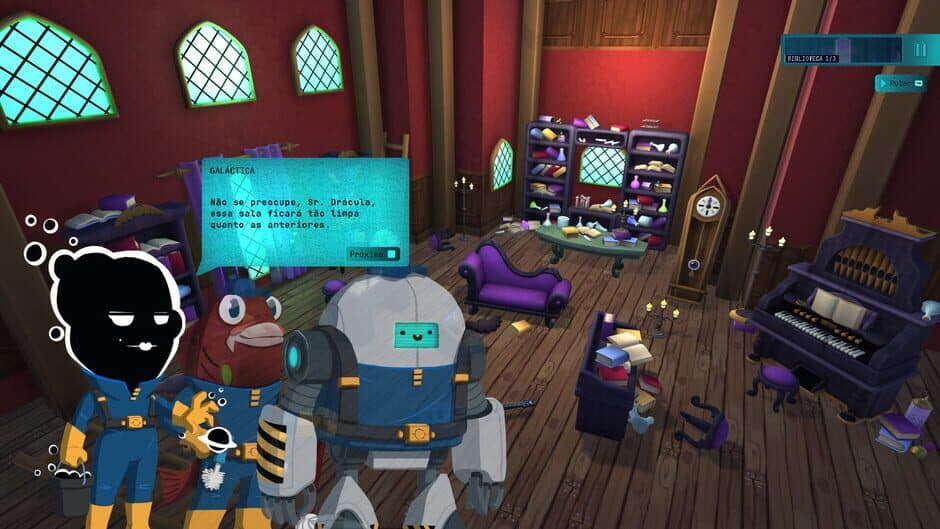 Galaxy Cleaners: Dracula's Castle screenshot 1