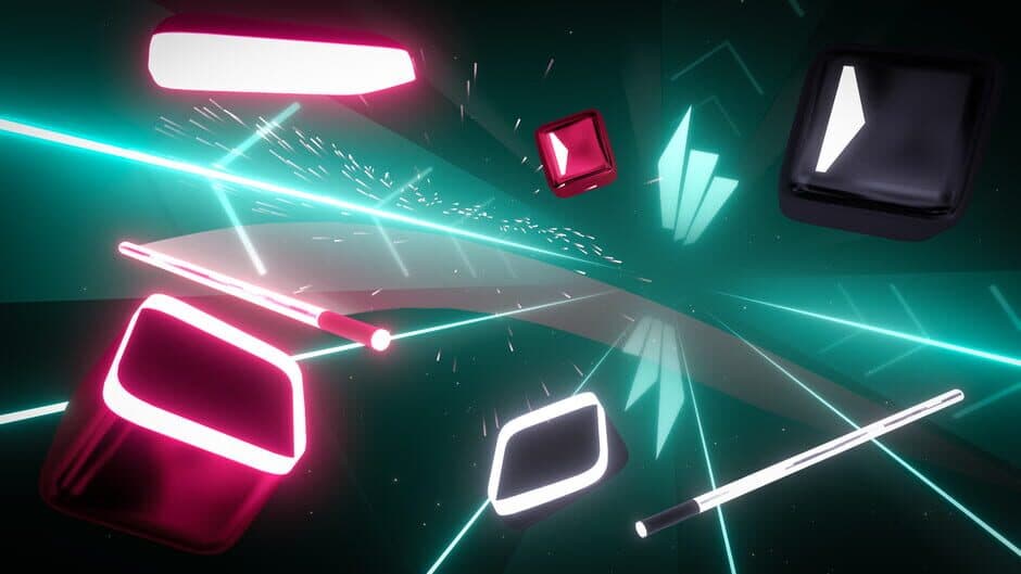 Beat Saber: Skrillex - "Rock ‘n’ Roll (Will Take You to the Mountain)" screenshot 1