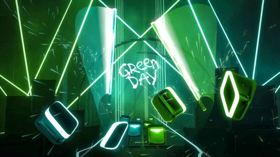 Beat Saber: Green Day - "Father of All..." screenshot 1