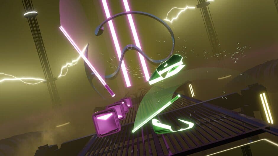Beat Saber: Lady Gaga, Colby O’Donis - "Just Dance (feat. Colby O’Donis)" screenshot 1