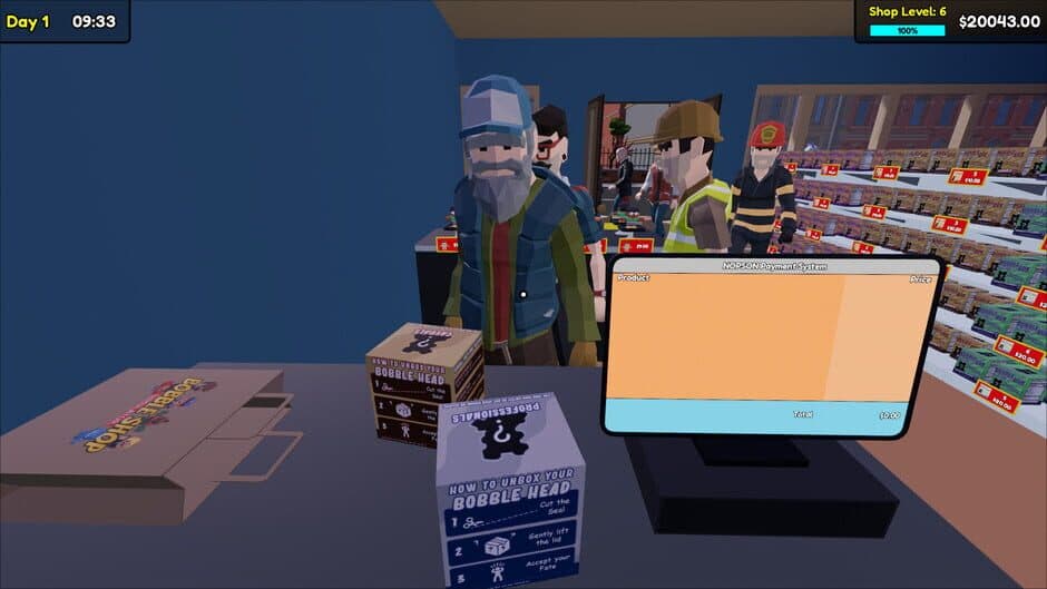 Bobble Shop Simulator screenshot 1