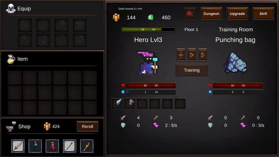Magic Hero Incremental screenshot 4