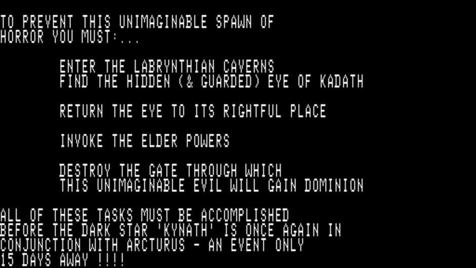 Kadath screenshot 1