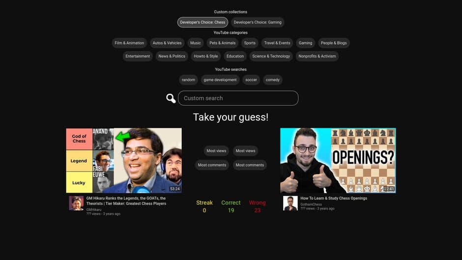 Video Battle Arena screenshot 1