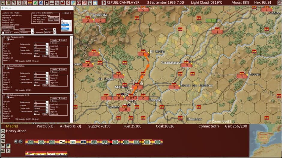 War in Spain 1936-39 screenshot 3