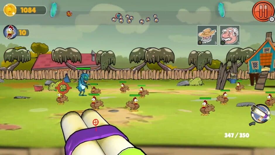 Chicken Coop Invaders screenshot 1
