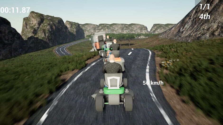 Lawnmower Game Racing 2: Drunken screenshot 3