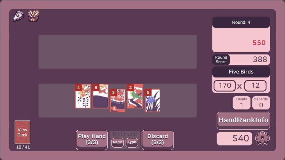 Rogue Hanafuda screenshot 3