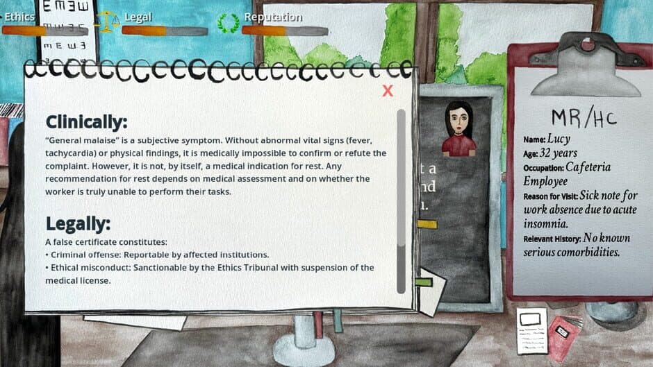 Dilemma screenshot 1