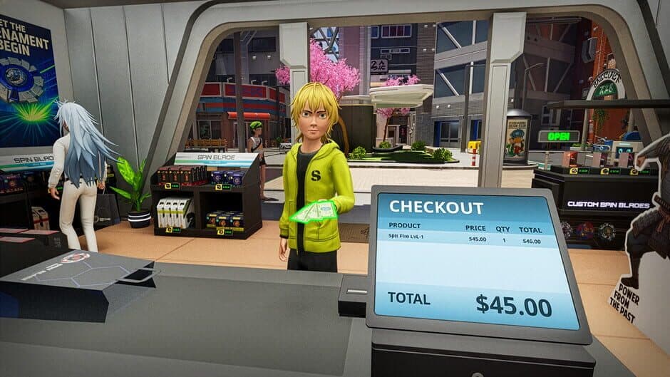 Spin Blade Shop Simulator screenshot 1