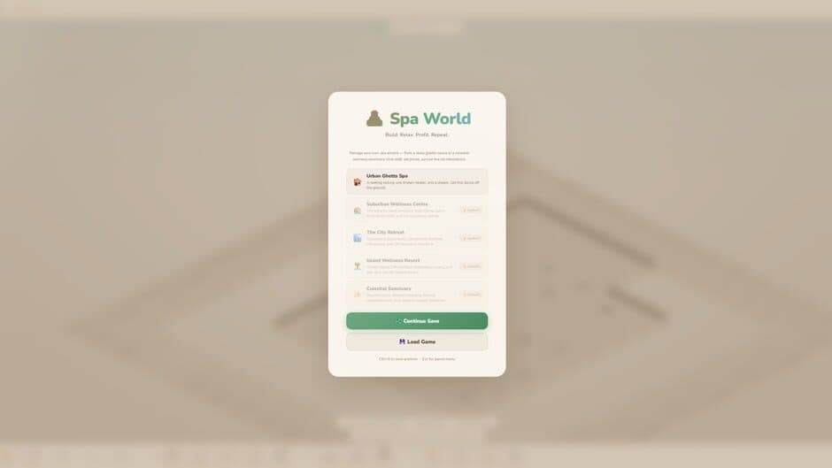 Spa World screenshot 2