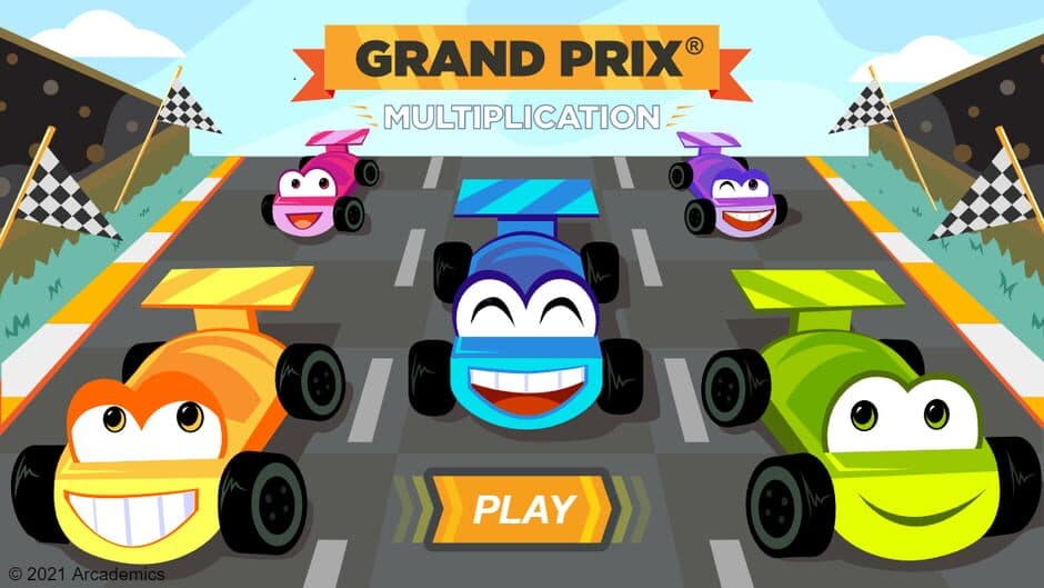 Grand Prix Multiplication screenshot 1