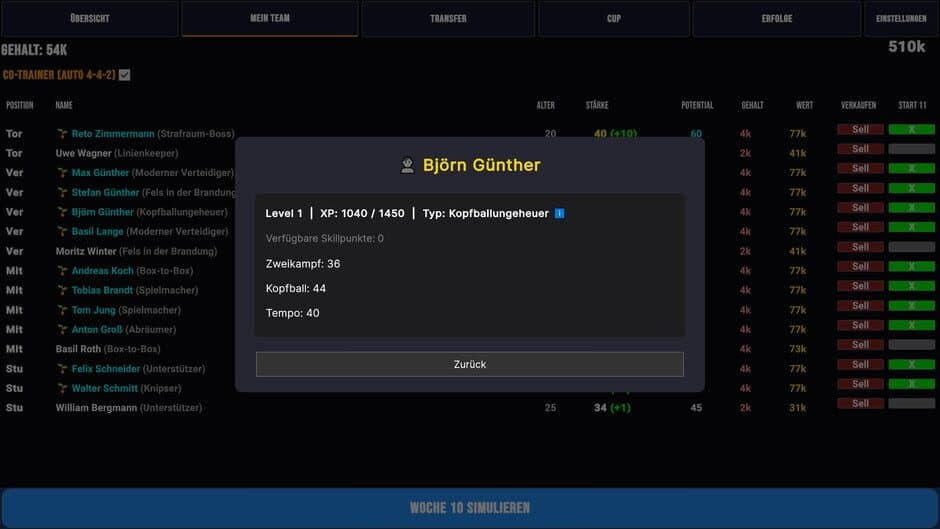 Tactilite screenshot 2