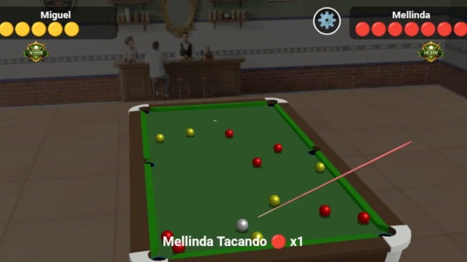 Sinuca de Bar screenshot 2