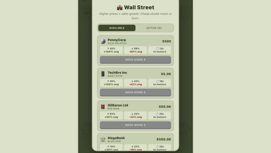 One Dollar Empire screenshot 3
