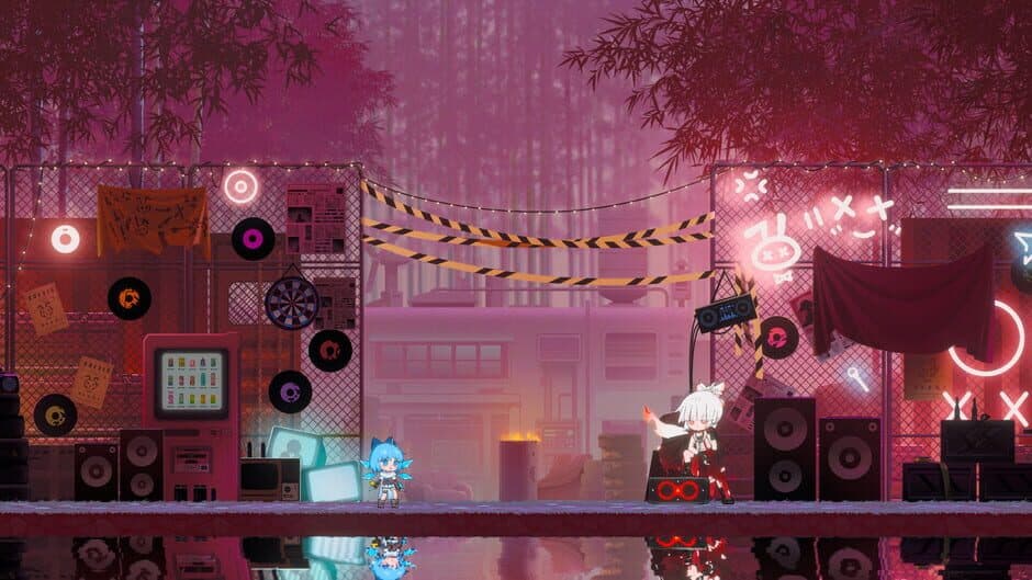 Touhou Hero of Ice Fairy: Immortal Phoenix And Lunarian Princess screenshot 1