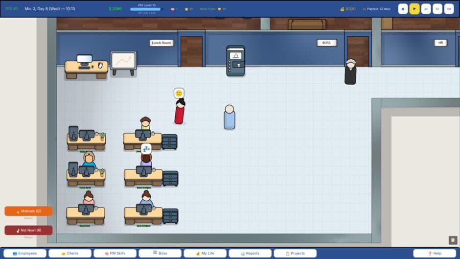 Project Manager Sim screenshot 2