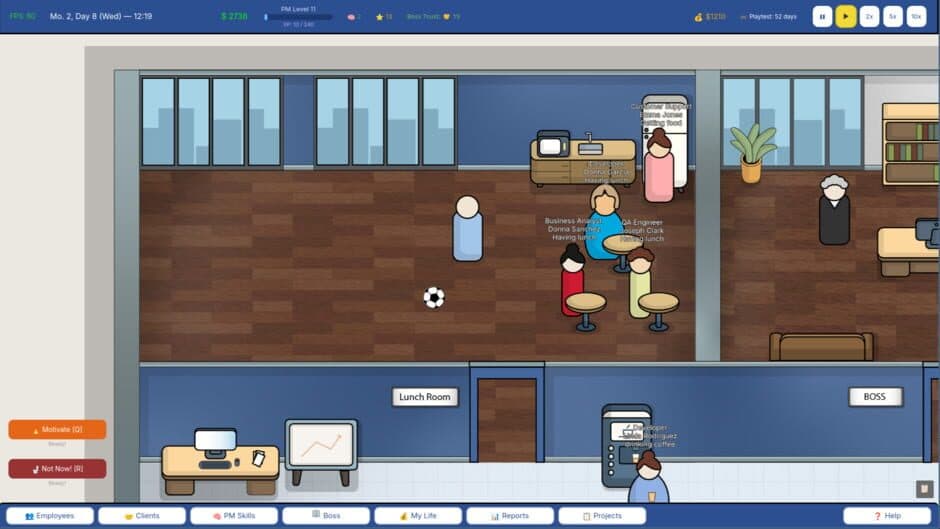 Project Manager Sim screenshot 3