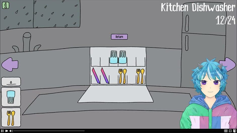 This Short Indie Game Made Me Miss My Friends: Rainy Plays Lonely Game Livestream screenshot 3