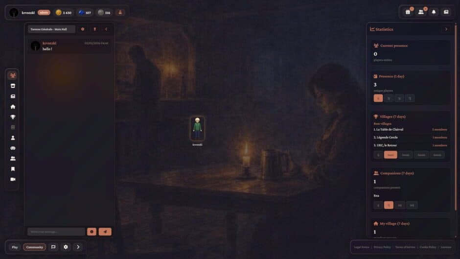 Clairval screenshot 2