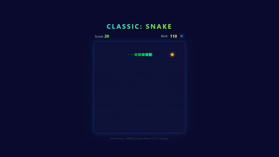 Classic: Snake screenshot 1
