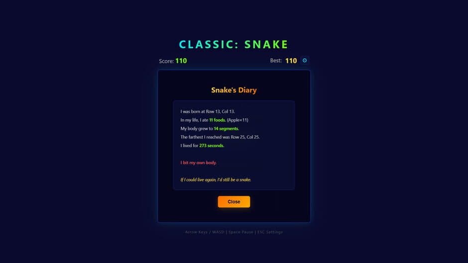 Classic: Snake screenshot 4