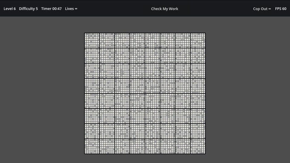 Sudoku: Unlimited Expansion screenshot 2