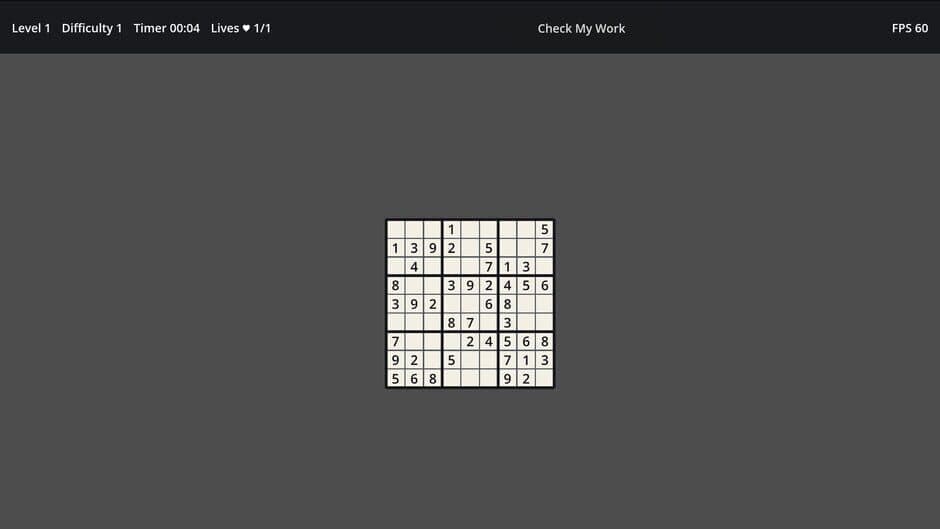 Sudoku: Unlimited Expansion screenshot 3