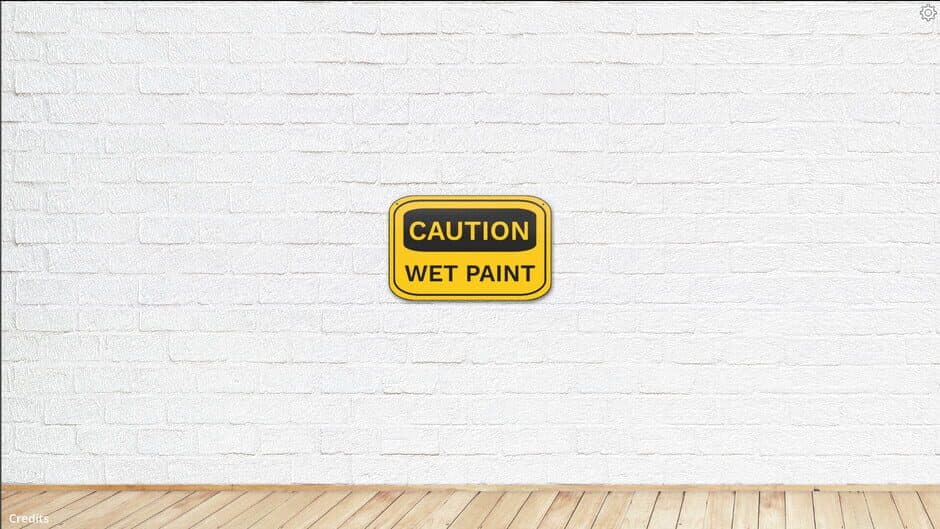 Caution Wet Paint screenshot 1