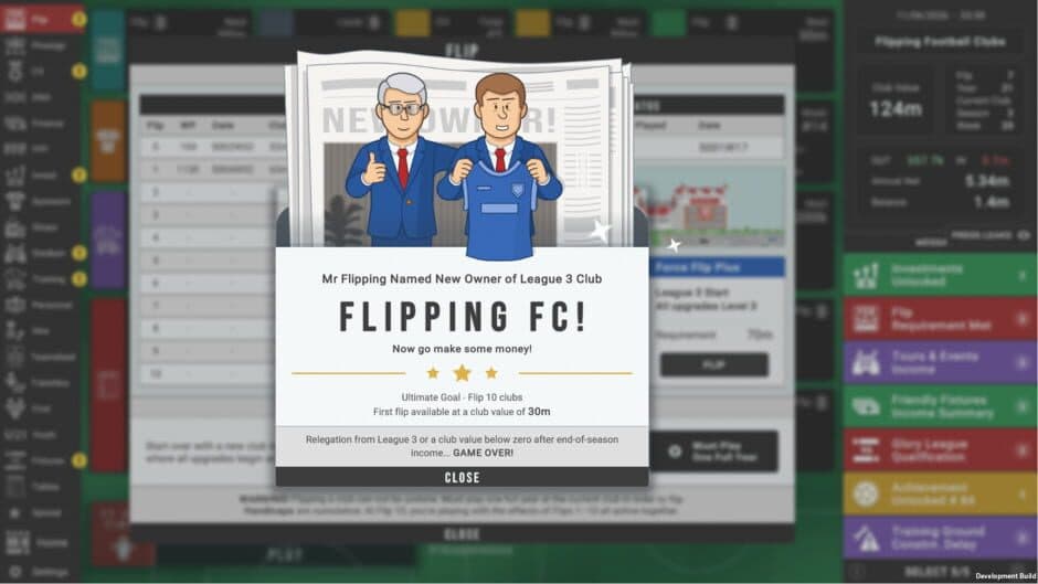 Flipping Football Clubs screenshot 1