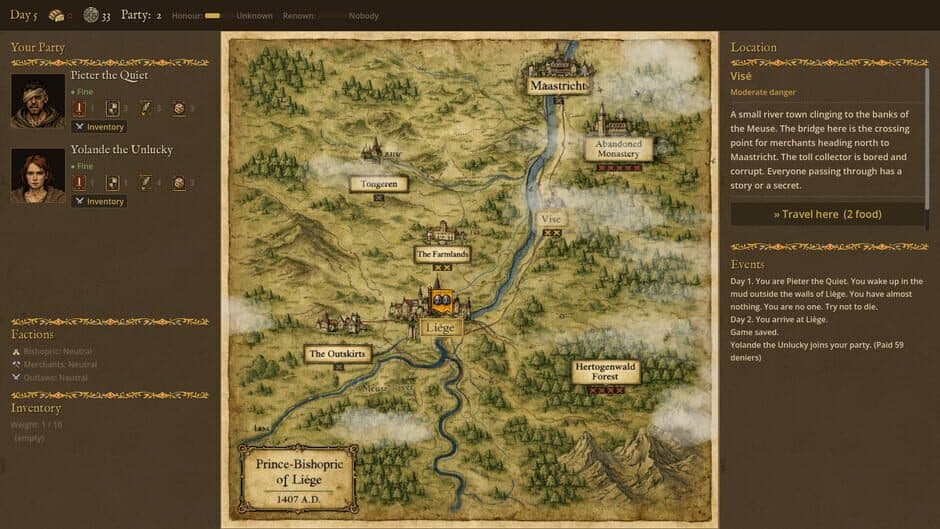 Beggar's Road screenshot 1