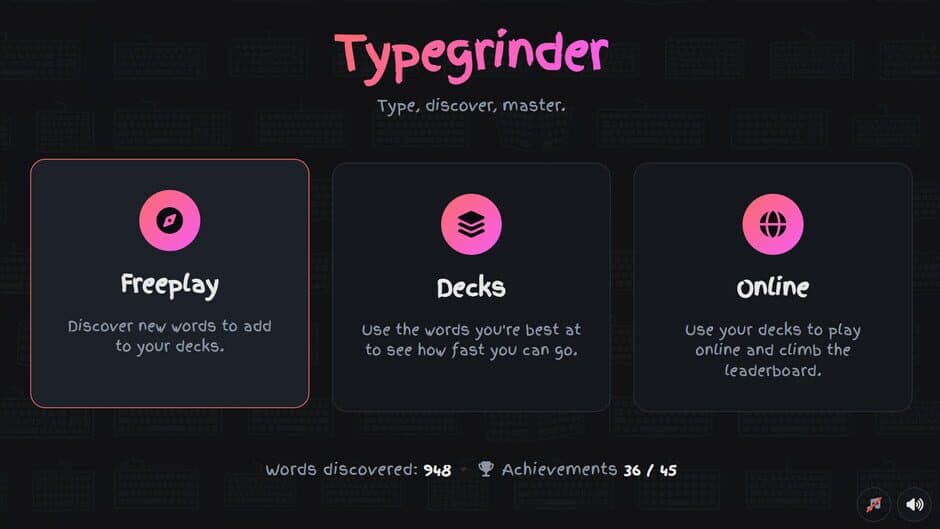 Typegrinder screenshot 3