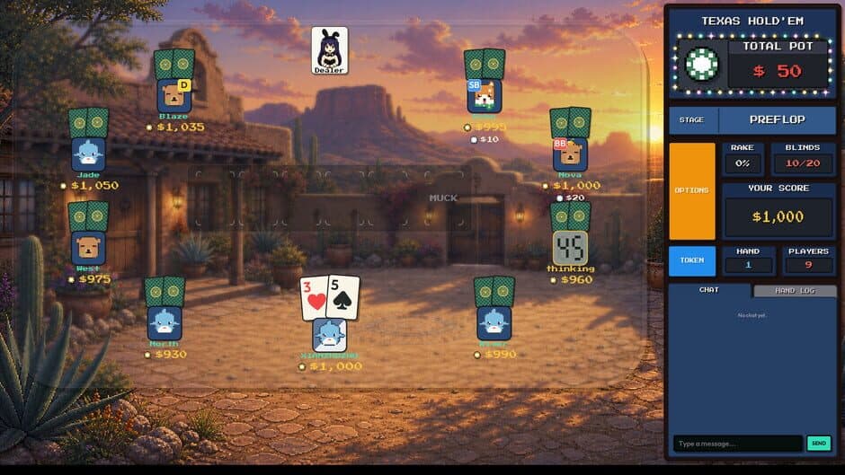 Pixel Hold'em screenshot 2