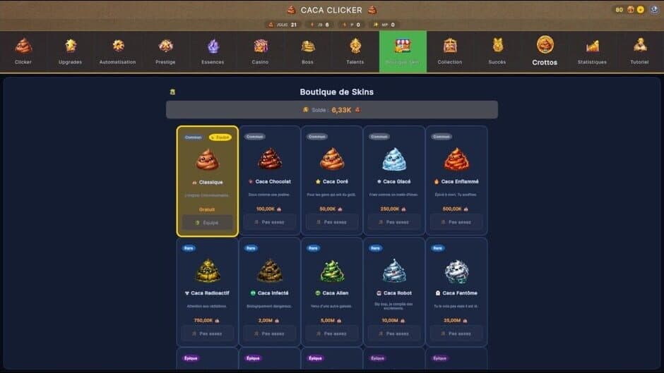 Caca Clicker screenshot 1